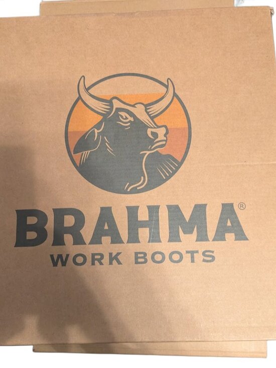 Brahma Appaloosa Steel Toe Work Boots Men Size 7 Lace-Up Safety main image 9